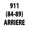 911 (1984-89) - ARRIÈRE