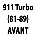911 Turbo (81-89) AVANT