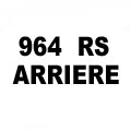 964 RS - ARRIÈRE