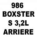 986 Boxster S 3,2L - ARRIÈRE