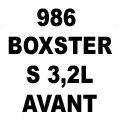 986 Boxster S 3,2L - AVANT