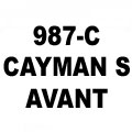 987 Cayman S - AVANT