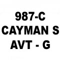 987 Cayman S - AVANT Gauche
