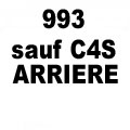 993 sauf 4S (94-98) - ARRIÈRE