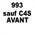 993 sauf 4S (94-98) - AVANT