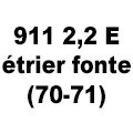 911 2,2 E etrier fonte (70-71)