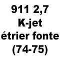 911 2,7 K-jet etrier fonte (74-75)
