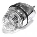 Front turn signal light assembly with clear lens, right, 356 B T5 (59-61)