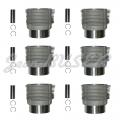 Complete cylinder 6 parts 911 2.4 S Mahle