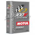 MOTUL « Competition » 300V 15W50 100 % synthetic motor oil, 2 L canister