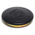 Wheel hup cap black with ringed fastener for 911 (74-89)