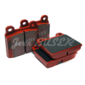 EBC front axle brake pads, red grade, (sport version)