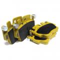 Front brake pads (yellow) for Porsche 996 for Rallye use