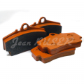 Set of 4 pagid Orange brake pads for circuit use for Porsche Boxster 2.5 (Rear axle) + Boxster 3.2 S