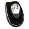 Gearshift handle for finished in aluminium and leather 996 (98-04)