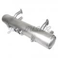 Stainless steel exhaust muffler 80 mm., 356 A T-2 (57-59) + 356 B + 356 C/SC + 912