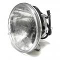Complete front right headlight assembly with electrical motor for headlight levelling system