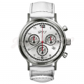 Montre PORSCHE 911 classique Chronograph Edition Limitée mixte cuir blanc Montre PORSCHE 911 classique Chronograph Edition Limitée mixte cuir blanc