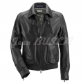 Blouson en cuir noir PORSCHE MARTINI RACING Blouson en cuir noir PORSCHE MARTINI RACING