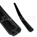 Door seal on body, front and rear, 356 Cabriolet + Speedster + Convertible D + HardTop + Roadster