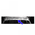 Porsche Racing adhesive banner on windshield top side, 912 + 911 (65-89)