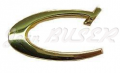 « C » gold plated emblem on rear fascia, 356 C (1964-65) « C » gold plated emblem on rear fascia, 356 C (1964-65)