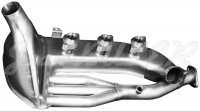 Stainless steel Sport heat exchanger, left side, 911 (84-89)