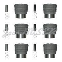 Complete cylinder 6 parts 911 2.7 Carrera Mahle