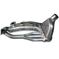 Stainless steel right-side heat exchanger, 911 (65-74) + 911 Carrera 2.7 L (73-76)