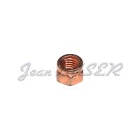 M10 copper locknut for fastening Turbocharger bracket and Turbo exhaust pipes, 911 Turbo (75-94)