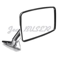 Rectangular side-mirror Large Model, right side, (with base gasket) 911 (74-75)