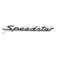 “Speedster” decklid emblem, in black script, 964 Speedster (93-94)