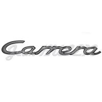 Gray « Carrera » insignia for Porsche 993 4S