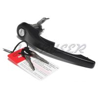 Black outer door handle with lock, right, 911 (78-89) + 964 + 959