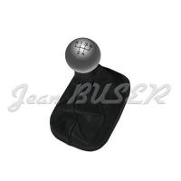Gearshift lever, aluminum and leather finish, (5-speed manual transmission) 964