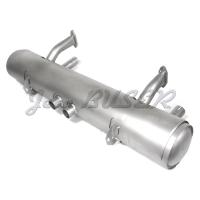 Stainless steel exhaust muffler 80 mm., 356 A T-2 (57-59) + 356 B + 356 C/SC + 912