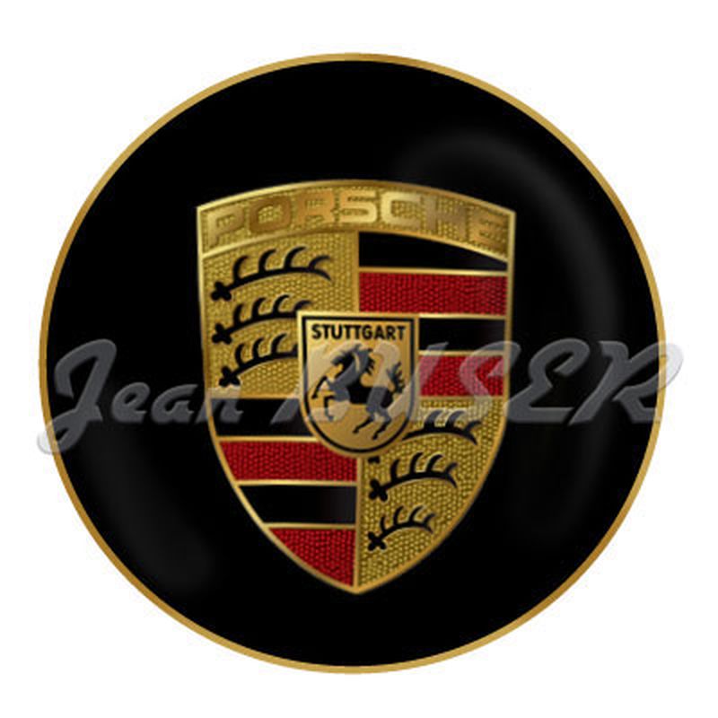 PAIR OF 5 DURANT STAINLESS STEEL MIRROR REPRODUCTION PORSCHE 356 911