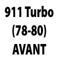 911 Turbo (78-80) AVANT
