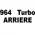 964 Turbo (91-92) - ARRIÈRE