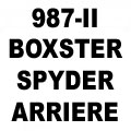 987 Boxster Spyder - ARRIÈRE