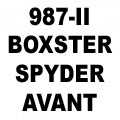 987 Boxster Spyder - AVANT