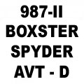 987 Boxster Spyder - AVANT DROIT