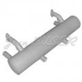 Steel exhaust muffler, 280 mm. 356 A 1600 T-2 (1957-08/1959)