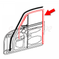 Door seal on body, front left, 356 Coupé (50-65)