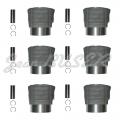 Cilindro completo 6 partes 911 2.7 Carrera Mahle