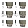 Cylindrée complète 6 pièces 993 Turbo 3.6 L Type M64/60 - Piston 100P46