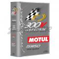 Huile MOTUL 300V 15W50 "Compétition" 100 % synthèse bidon de 2 L