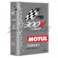 Huile MOTUL 300V 5W40 "Compétition" 100 % synthèse bidon de 2 L