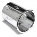 Chromed exhaust muffler tip, 911 + 914-6