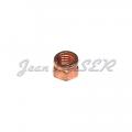 M10 copper locknut for fastening Turbocharger bracket and Turbo exhaust pipes, 911 Turbo (75-94)